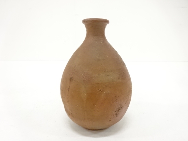  作家物　備前焼　徳利（保護箱付）